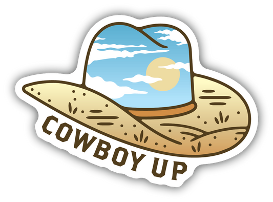 COWBOY UP PRAIRIE COWBOY HAT