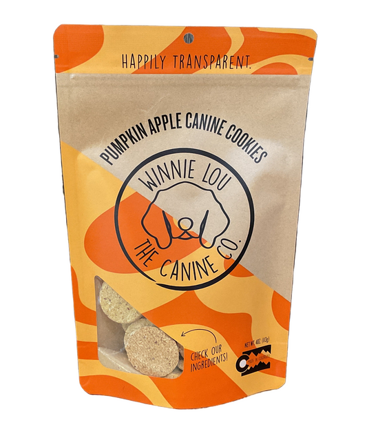 Pumpkin Cannie Dog Treat Cookies