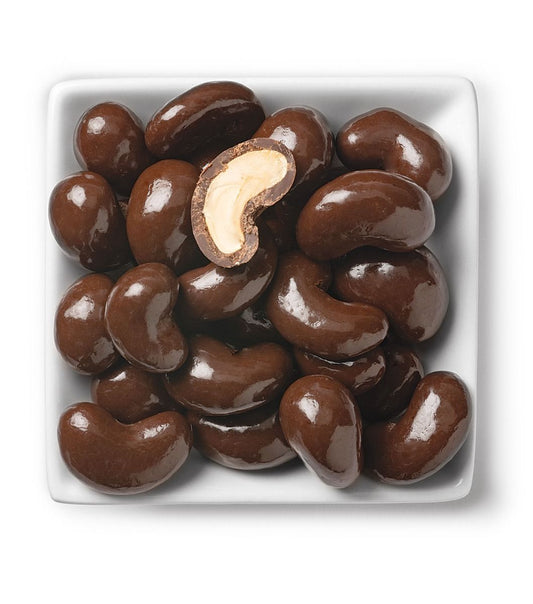 Dark Chocolate Cashews 10oz