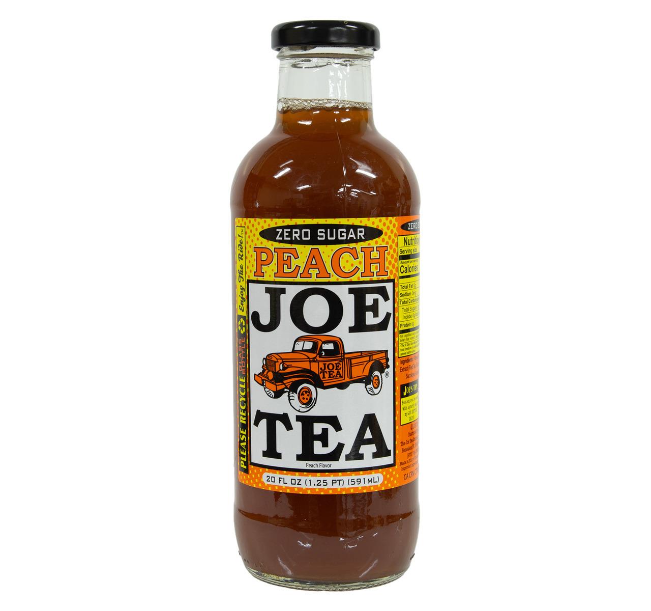 Zero Sugar Peach Tea 20 oz
