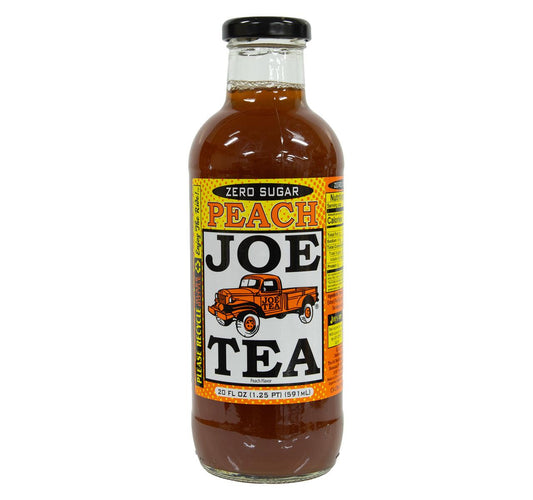 Zero Sugar Peach Tea 20 oz