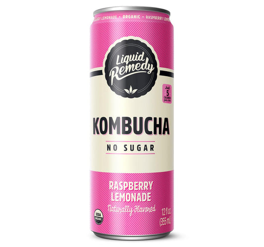 Raspberry Lemonade Kombucha 12oz