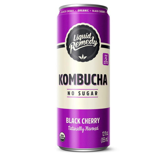 Black Cherry Kombucha 12 oz