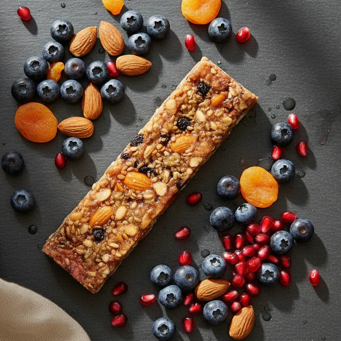 Blueberry Pomegranate and Almond Orchard Bar