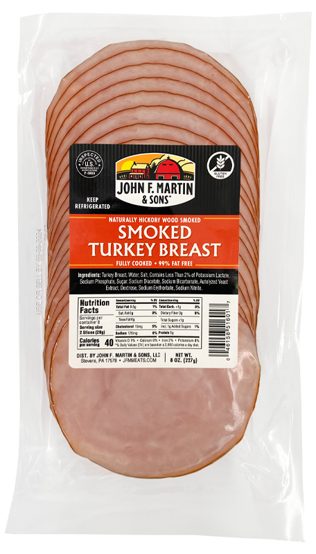 Sliced Hickory Smoked Turkey Breast VP