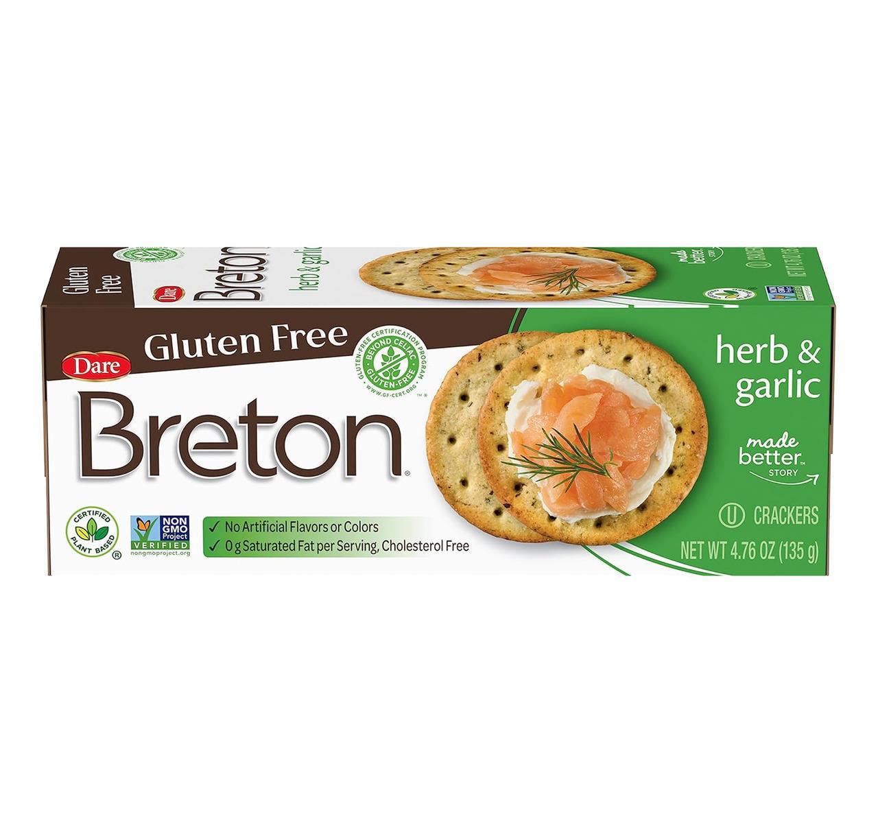 GF Garlic Herb Cracker