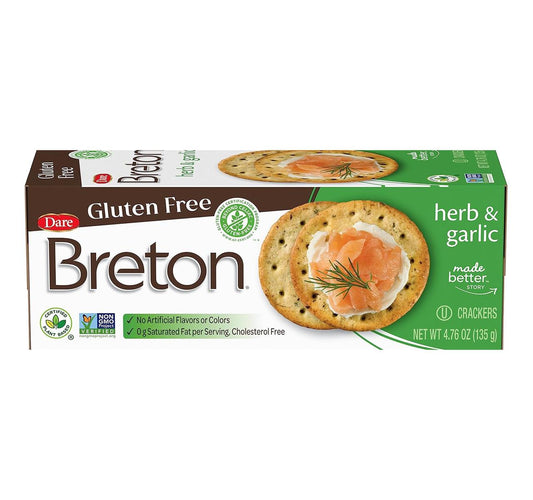GF Garlic Herb Cracker