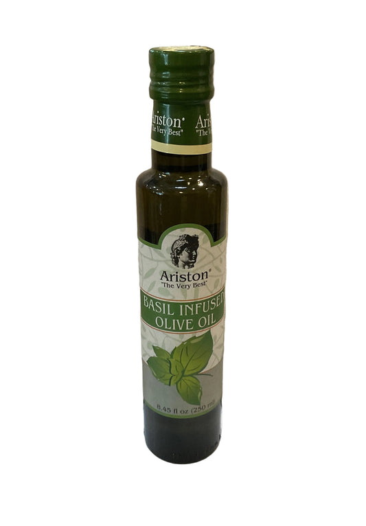 Ariston Basil Infused Extra Virgin Olive Oil 8.45oz