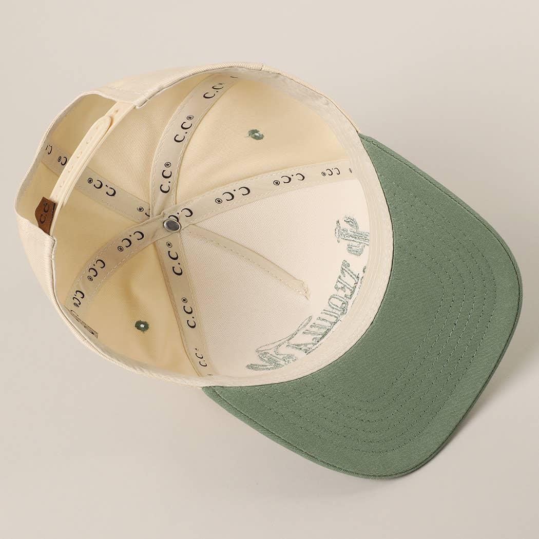 TEQUILA COWBOY CLUB 3D Embroidery Two-Tone Trucker Hat