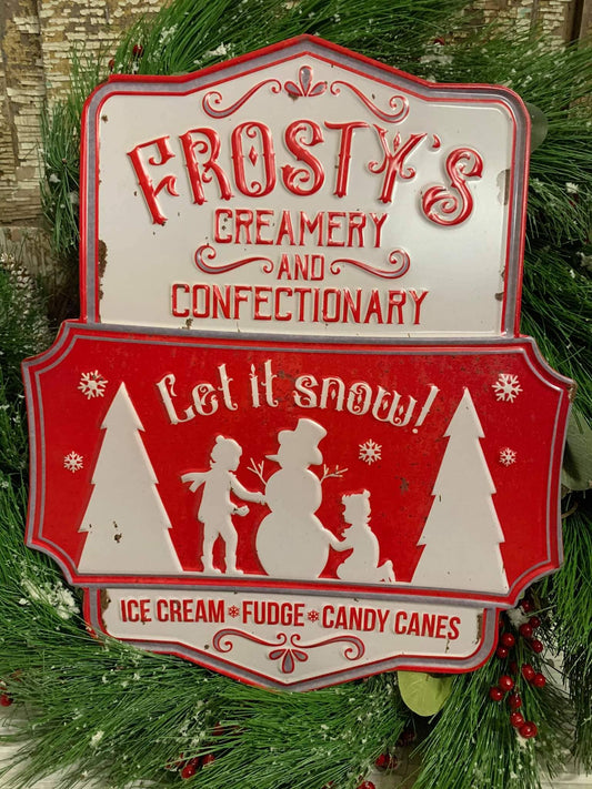 Frosty's Sign 17x14in