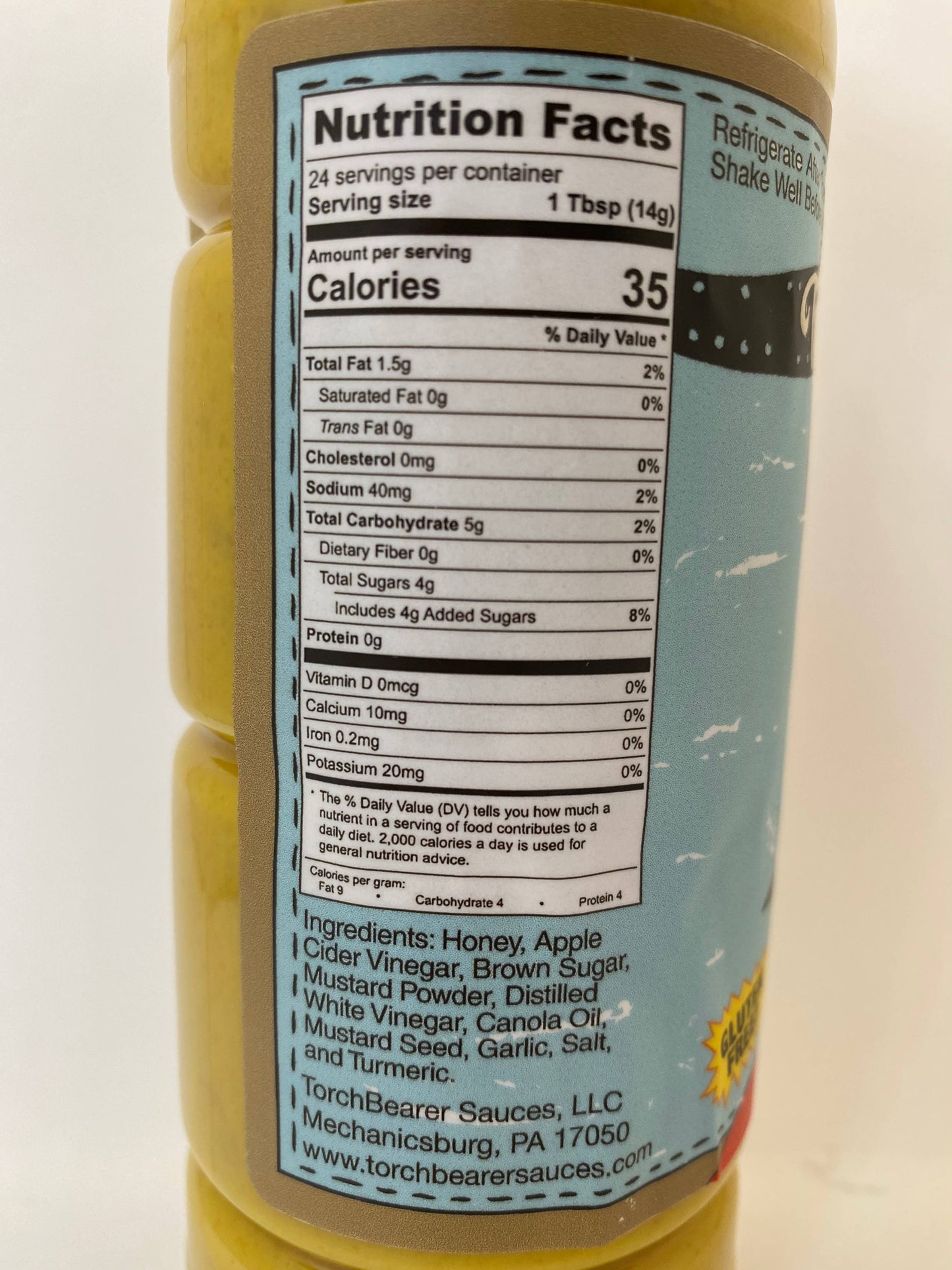 Honey Mustard | 12oz Bottle | Sweet Mustard | Heat 0/10