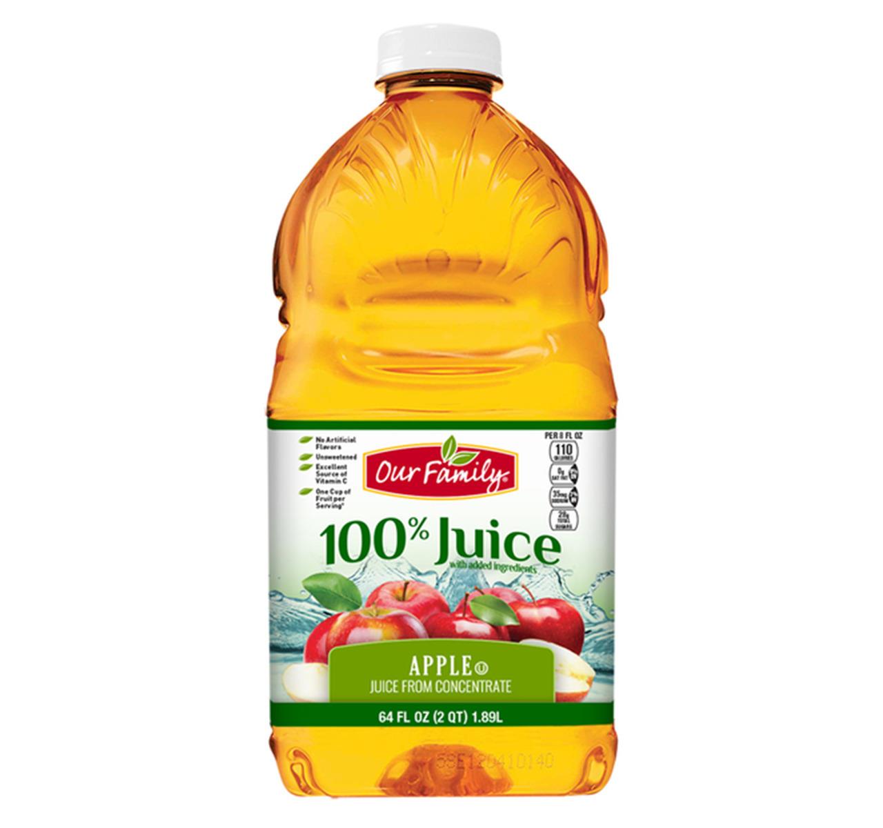 Apple Juice 64 oz