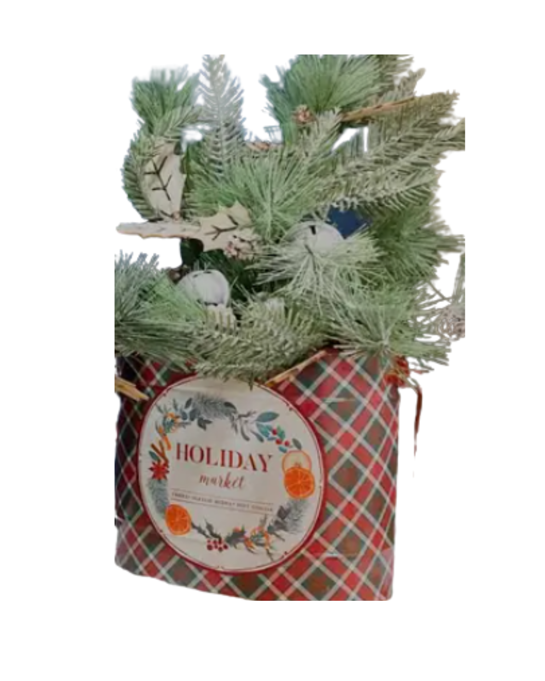 Holiday Bucket Medium 8"