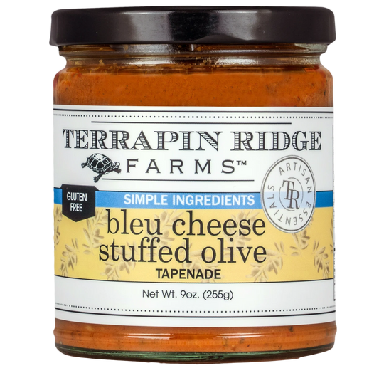 Bleu Cheese Stuffed Olive Tapenade