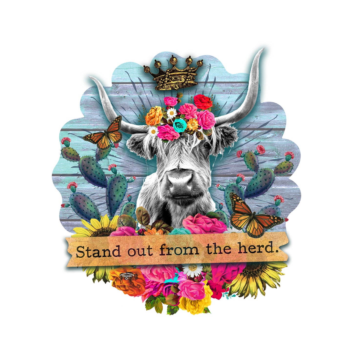 Stand Out from the Herd Sticker