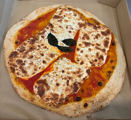 Gourmet Sourdough Margherita Pizza