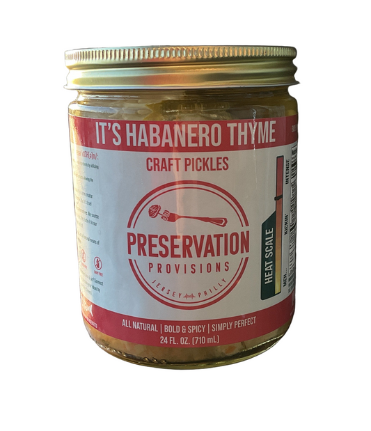 Preservation Provisions It's Habanero Thyme