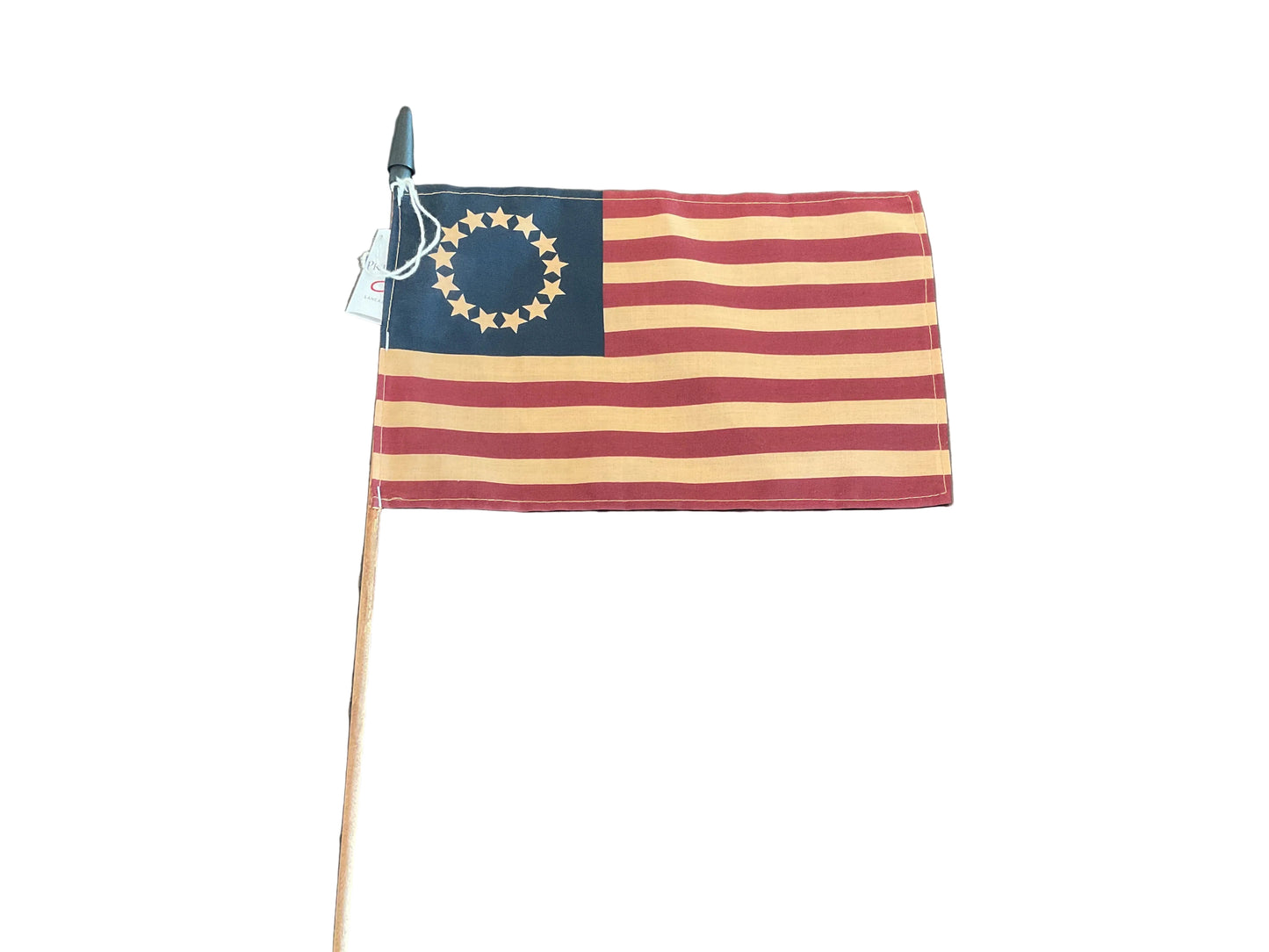 Primitive Betsy Ross Flag 9772