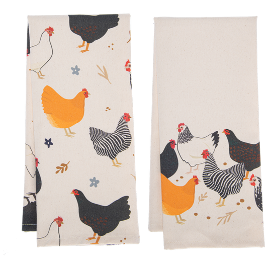 Chicken Tea Towel
