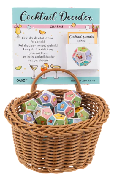 Decor Dice Charm Bucket