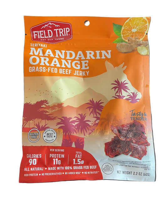 Mandarin Orange Teriyaki Beef Jerky 2.2 oz