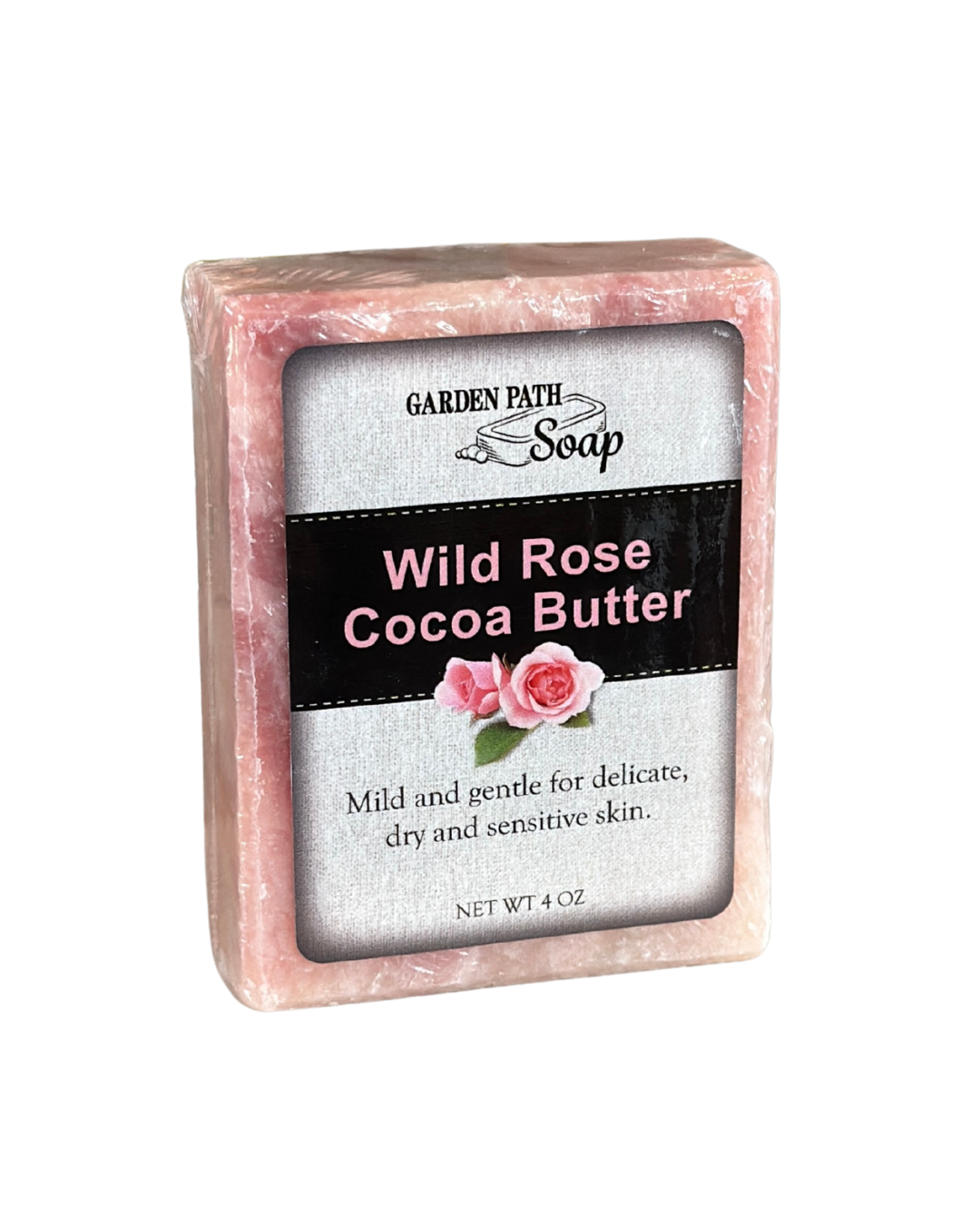 Wild Rose Cocoa Butter Soap 4oz