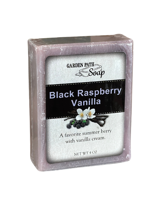 Black Raspberry Vanilla Soap 4oz