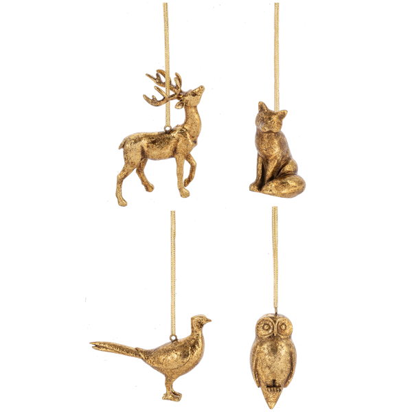 Spruce Hill Animal Ornaments