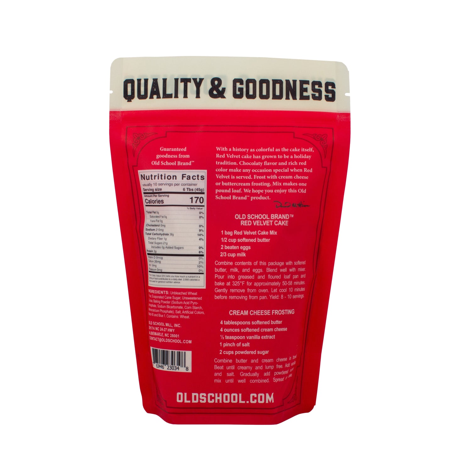 Old School Red Velvet Cake Mix
