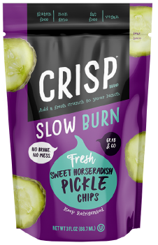 Slow Burn Sweet Horseradish Pickle Chips