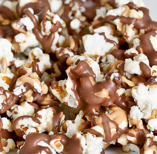 Chocolate Peanut Butter Popcorn