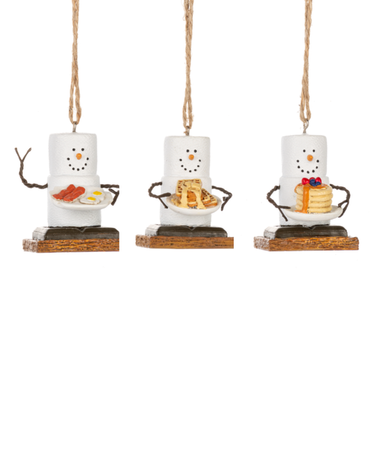 Assorted S'mores Breakfast Ornaments MX191914