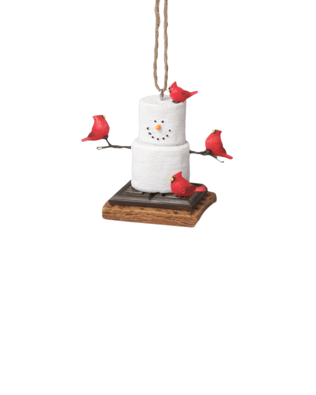 Ganz S'mores Cardinals Ornament - Thumbnail 3