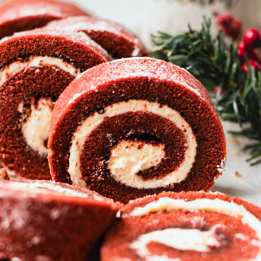 Red Velvet Cake Roll