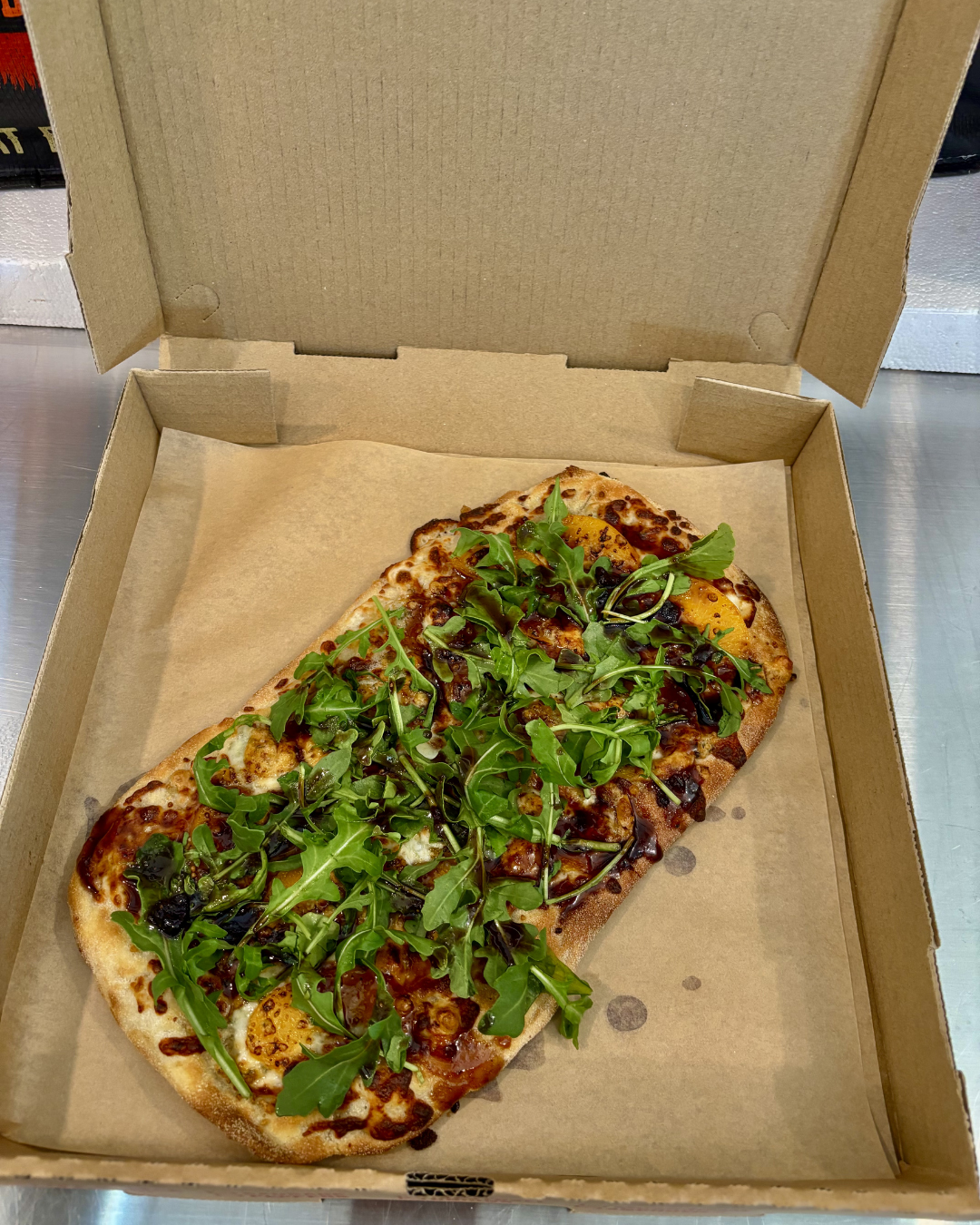 Jerzy Summer Peach Flatbread