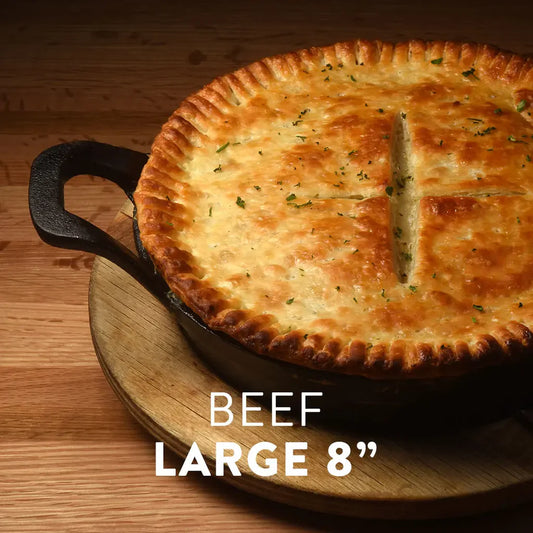 Frozen 8" Beef Pies