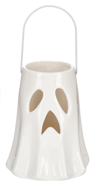 Ceramic Ghost Tealight Holder  Small or Large