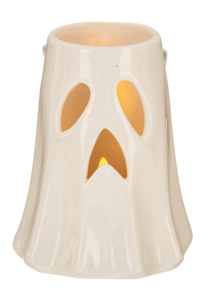 Ceramic Ghost Tealight Holder  Small or Large