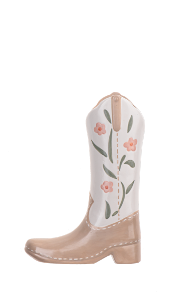 Floral Cowboy Boot Vase CB197967