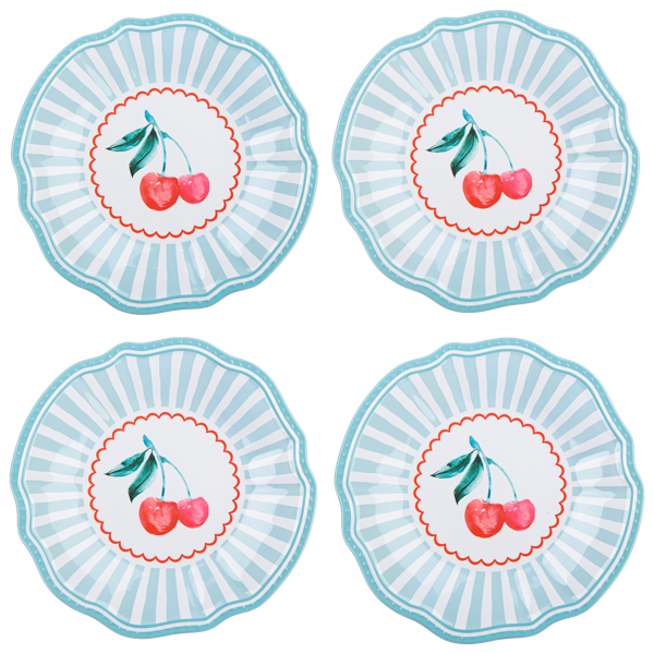 Cherry Dinner Plate Set of 4