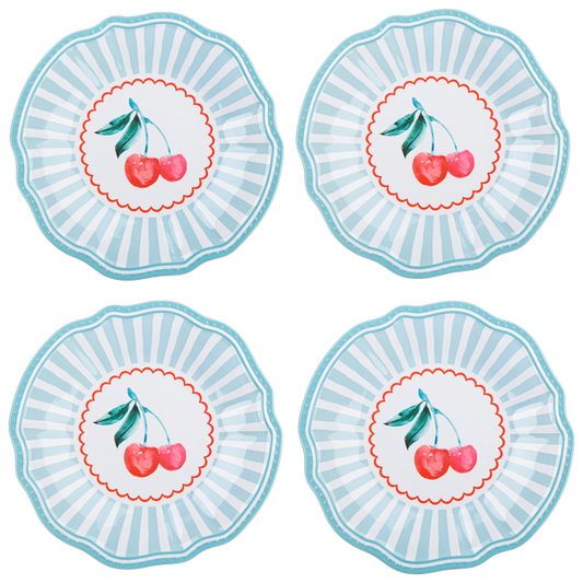 Cherry Dinner Plate Set of 4