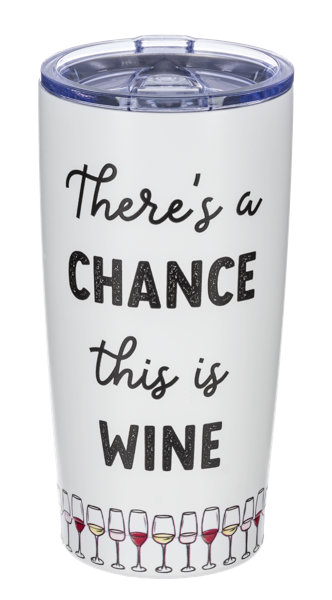 Wine 20oz Tumbler Stainless Steel