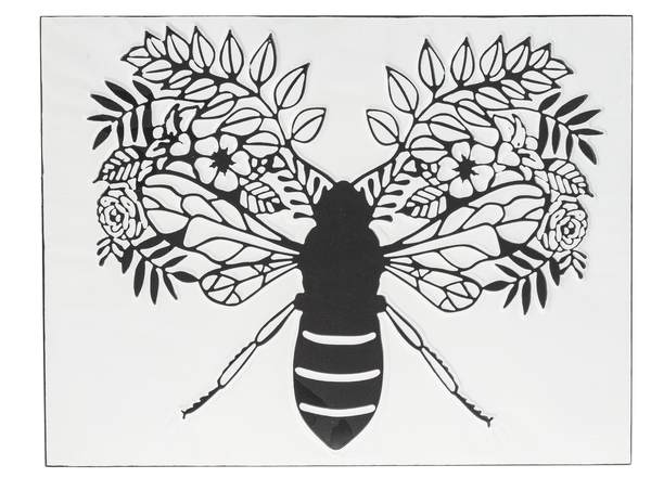 Embossed Bee Wall Decor CG174232