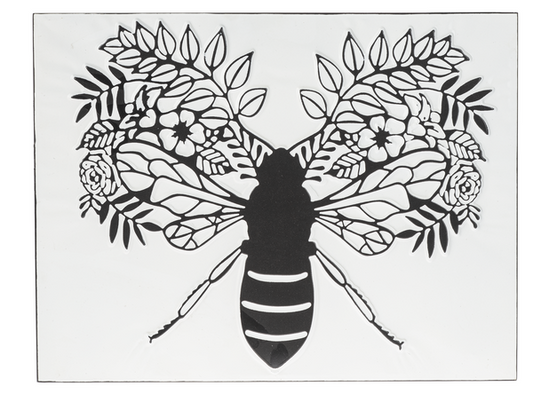 Embossed Bee Wall Decor CG174232