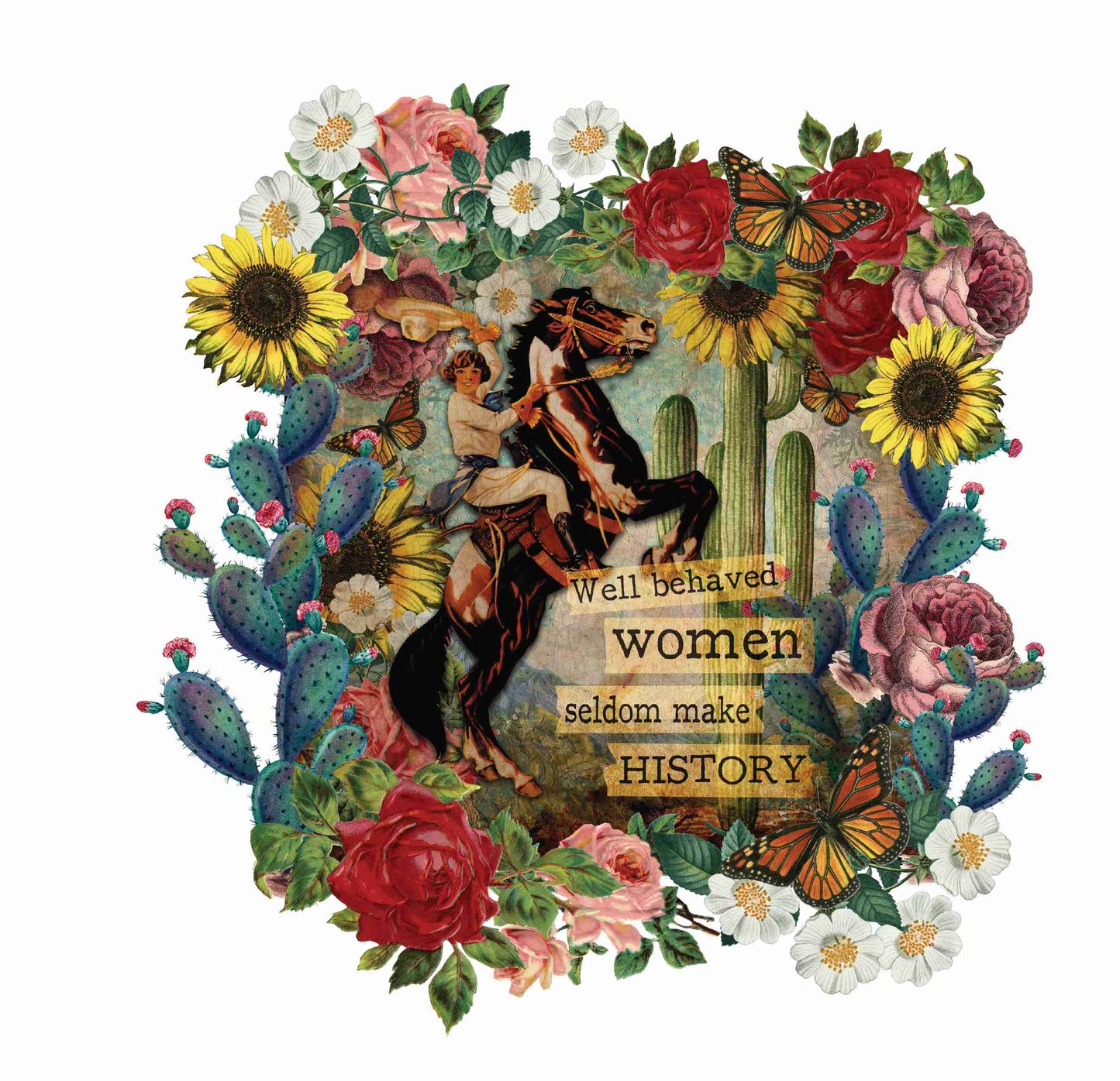 Well Behaved Women Sticker