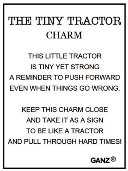The Tiny Tractor Charms