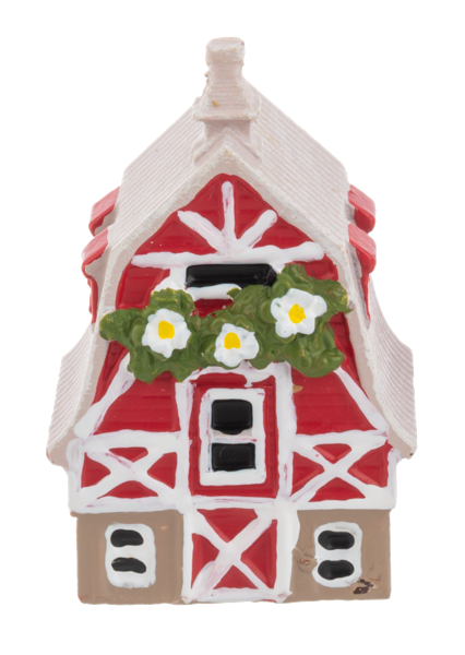 Red Barn Charm Basket