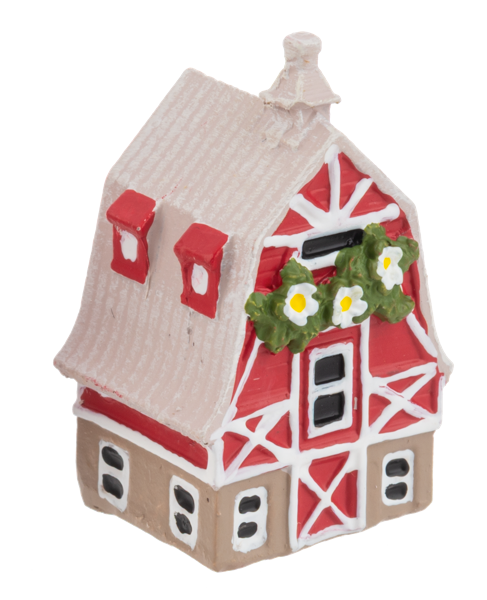 Red Barn Charm Basket