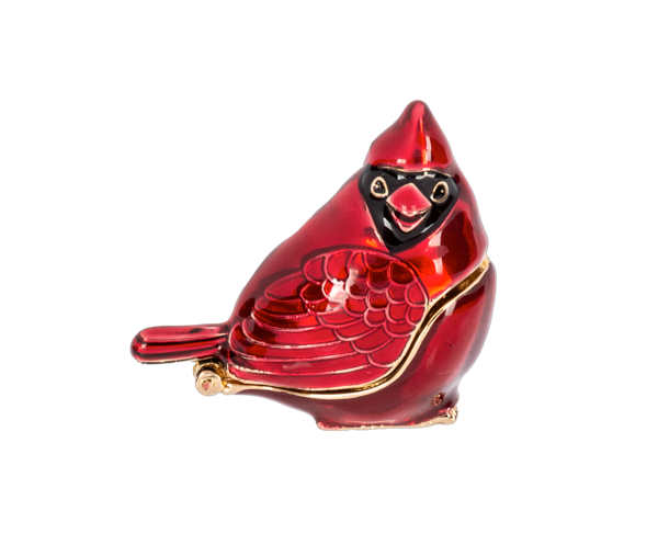 Cardinal Prayer Charms Basket