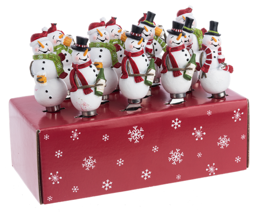 Snowman Spreaders - Assorted  EX29069